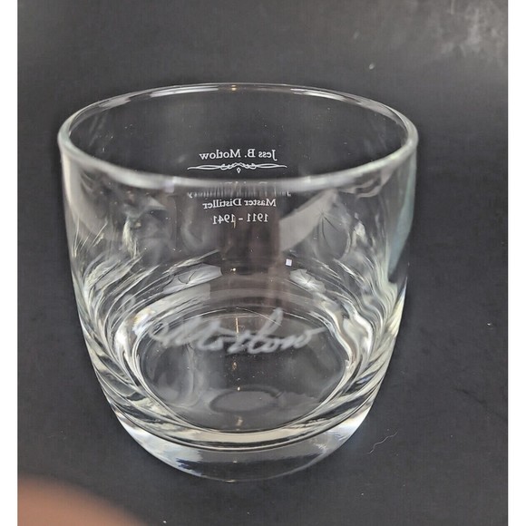 Jack Daniels Jess B Motlow Master Distiller 1911-1941 Lowball Glasses, Set of 2 - Picture 5 of 6